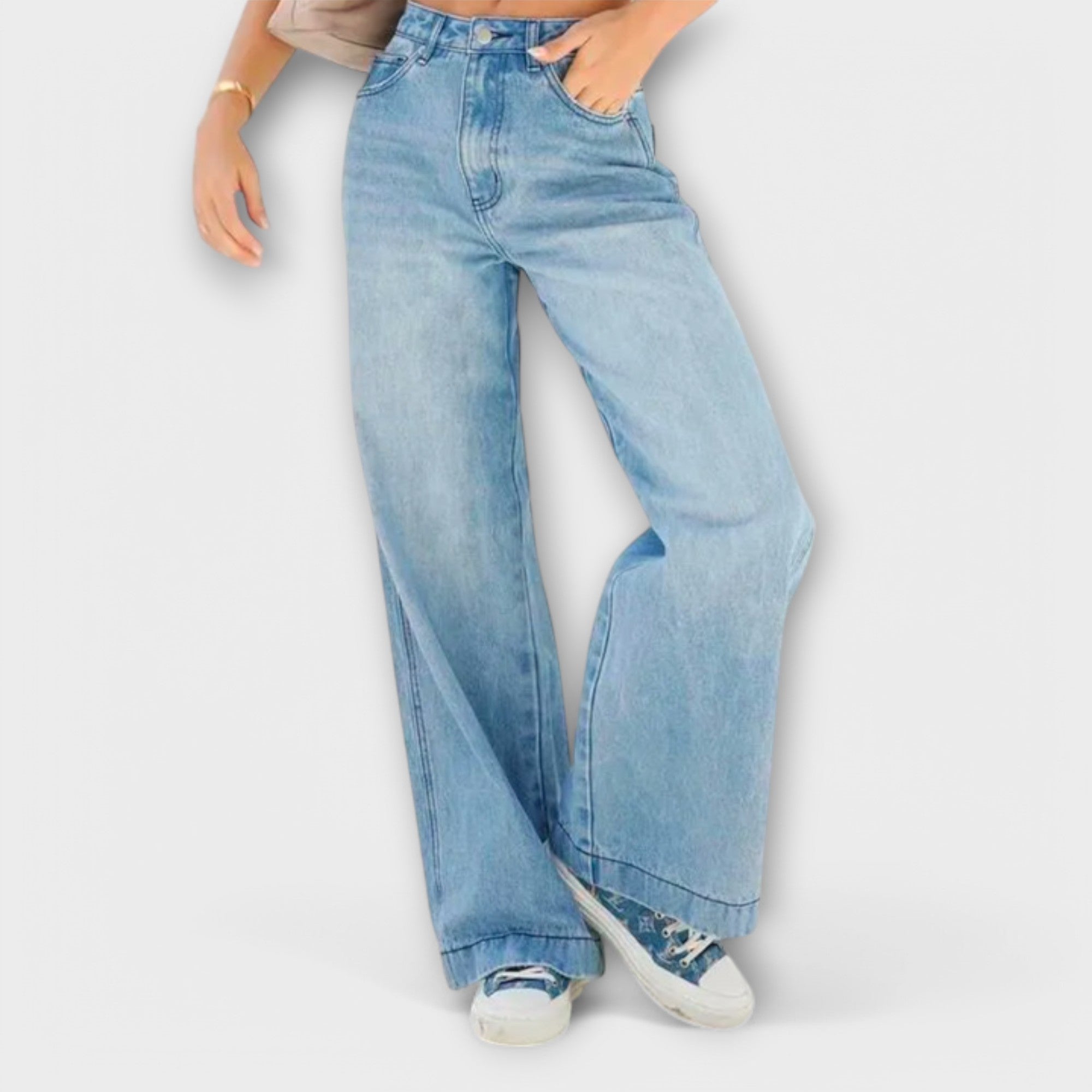 Anabela - Pantaloni larghi da donna