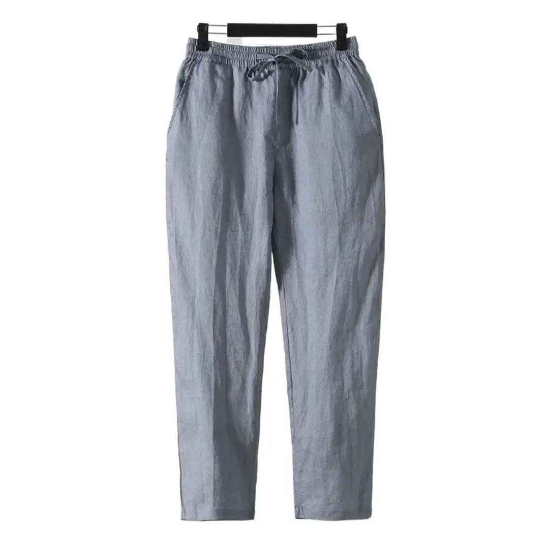 Milavie™ | Pantaloni in lino