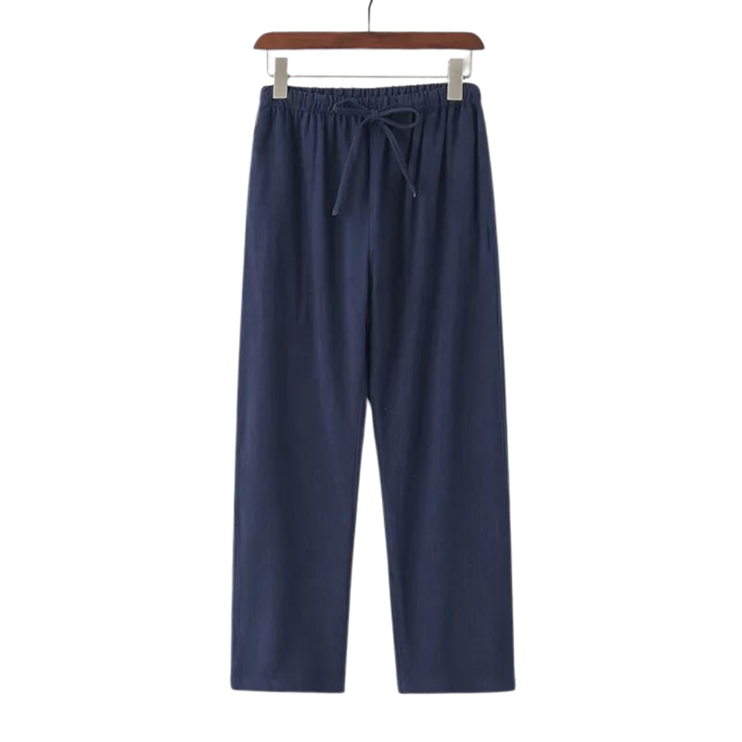 Milavie™ | Pantaloni in lino