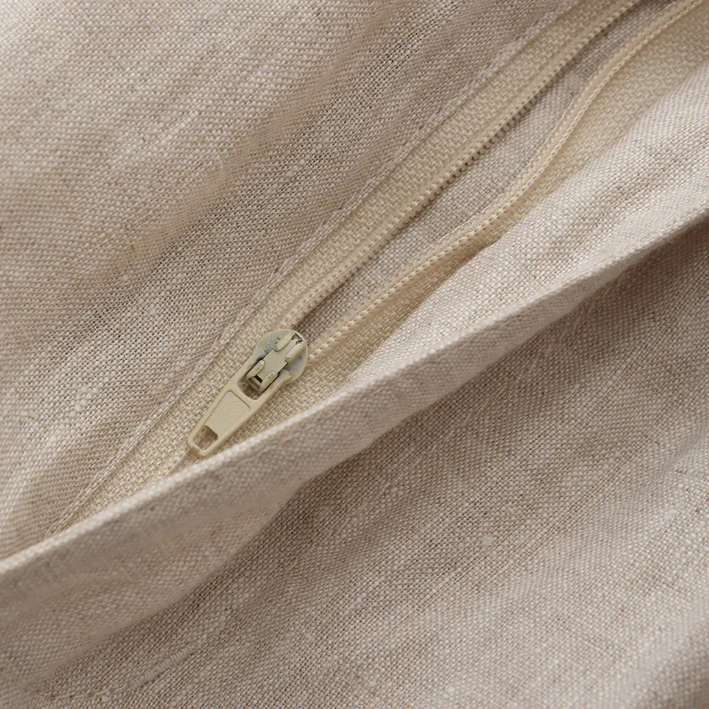Milavie™ | Pantaloni Corti in Lino