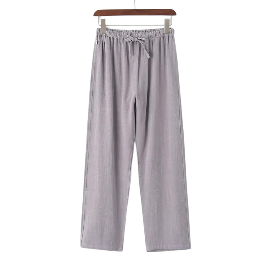 Milavie™ | Pantaloni in lino