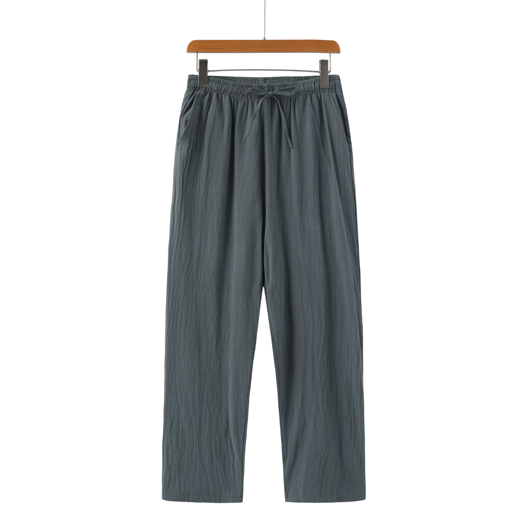 Milavie™ | Pantaloni in lino