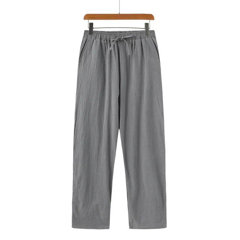 Milavie™ | Pantaloni in lino