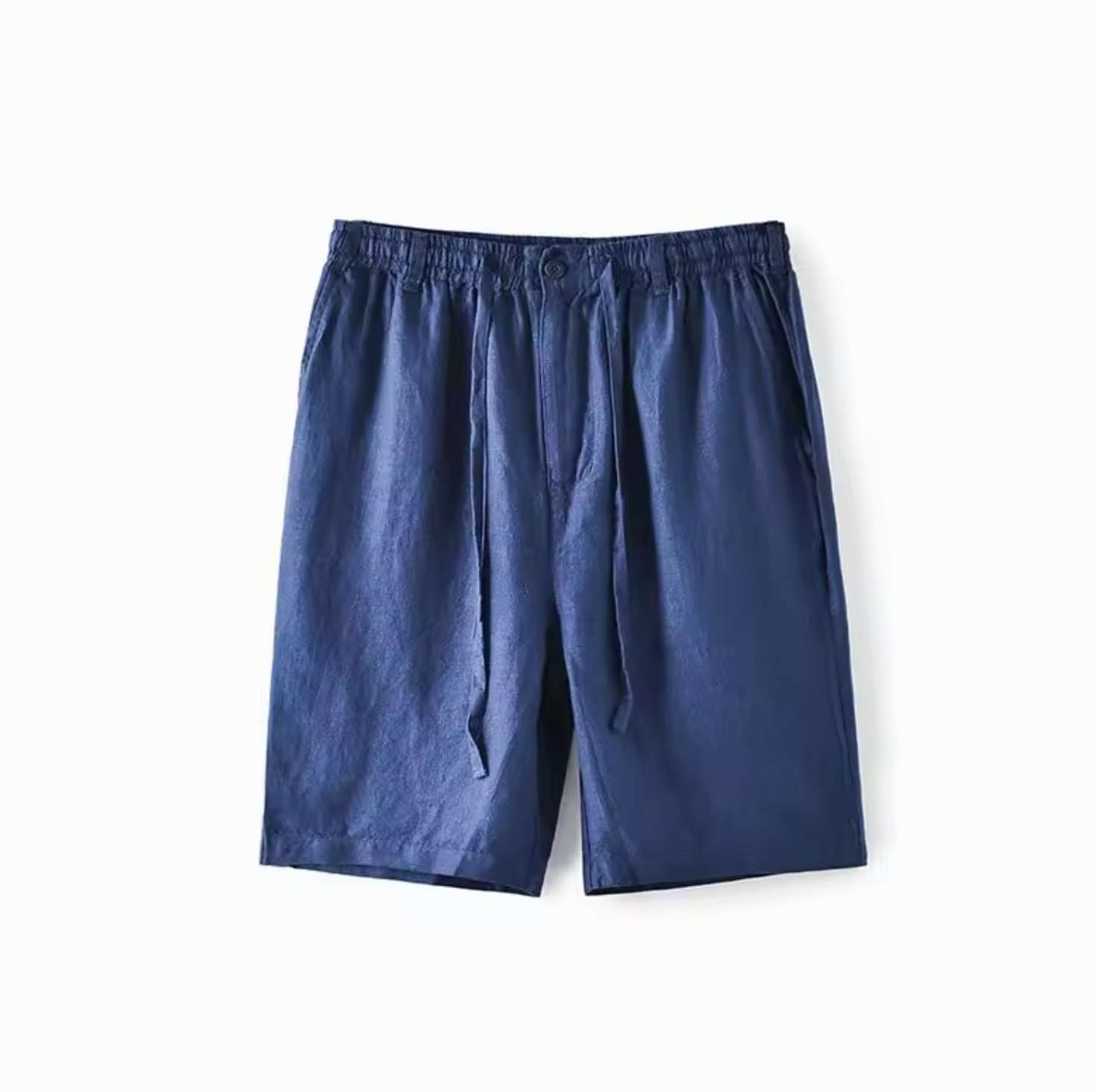 Milavie™ | Pantaloni Corti in Lino