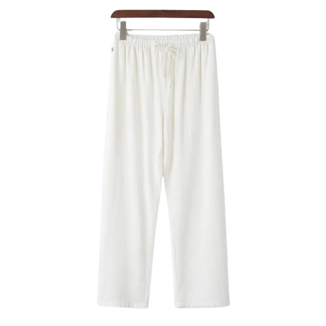 Milavie™ | Pantaloni in lino