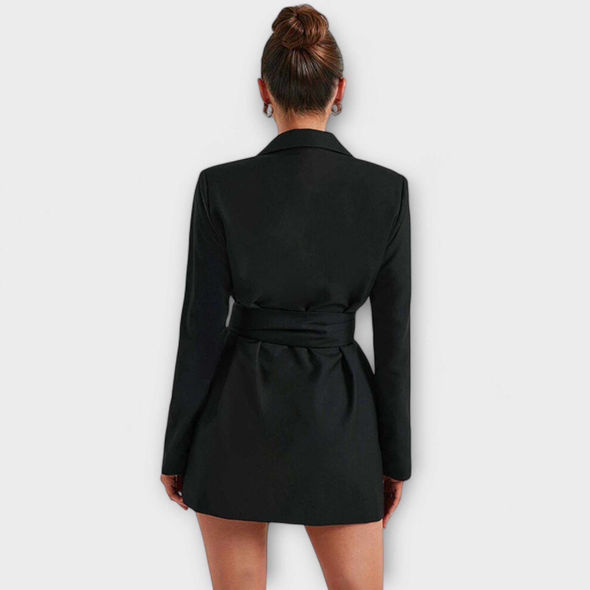 Zélia - Vestito Blazer con Scollatura a V