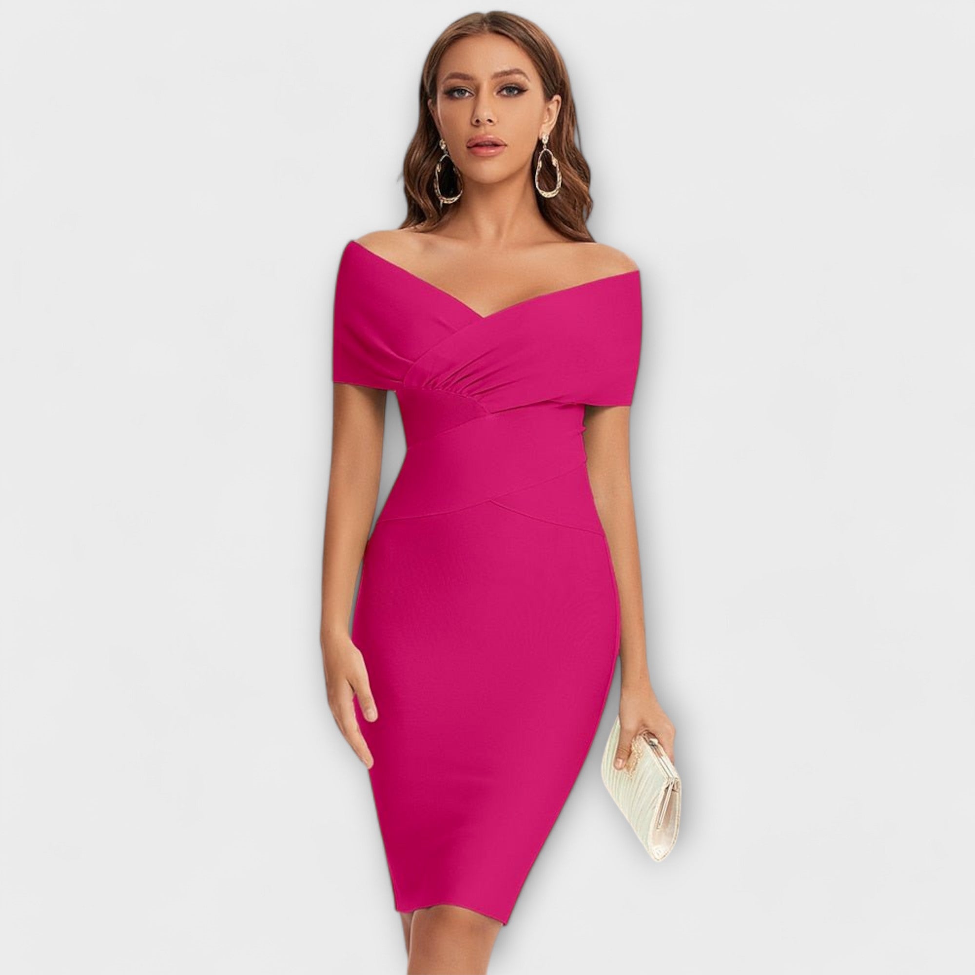 Ofélia - Vestito Elegante con Scollatura a V